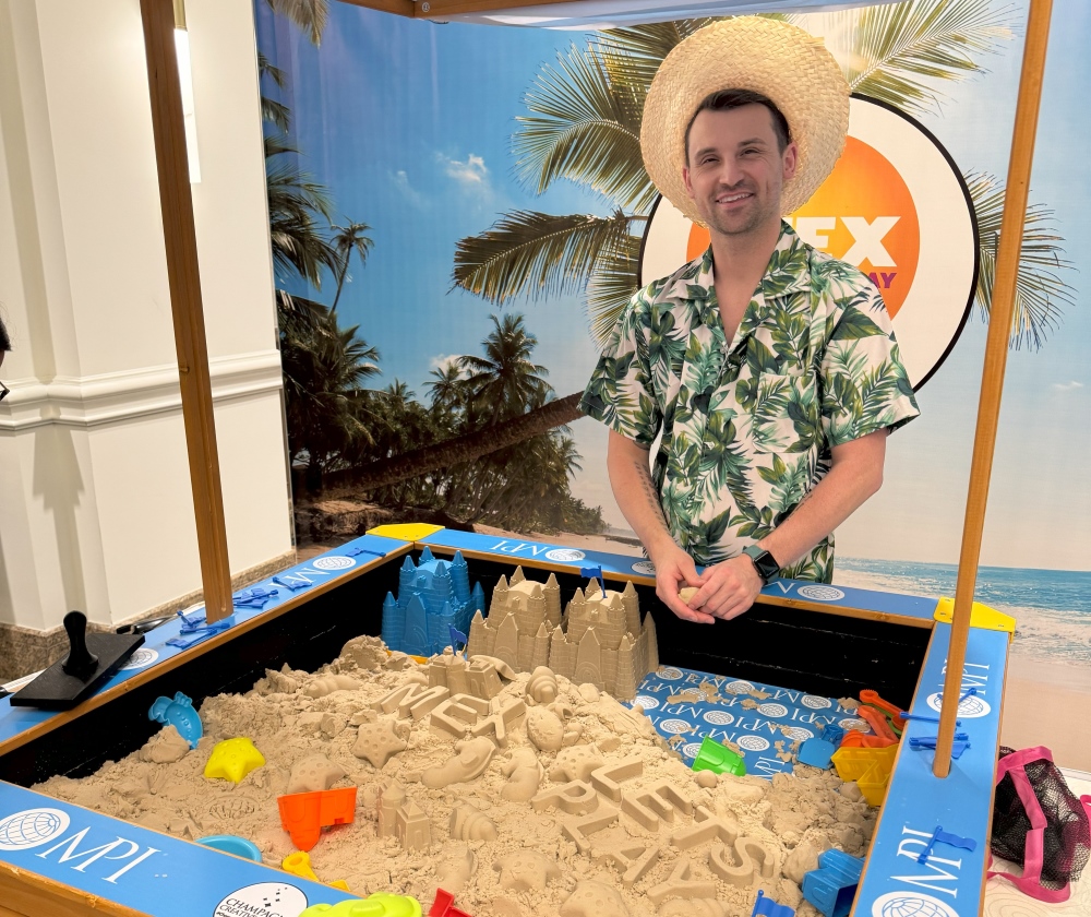 MPI Sand Castle Display