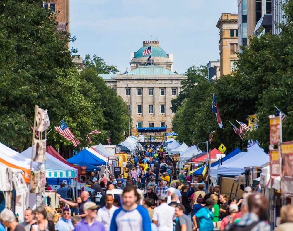 Photo of World of Bluegrass 2016 in Raleigh, North Carolina.