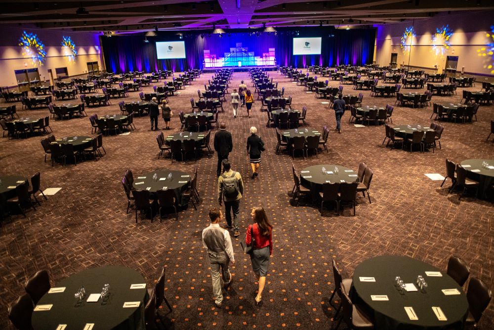 Main ballroom at Kalahari Resorts & Conventions