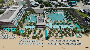 Margaritaville Beach Resort Fins Up Beach Club