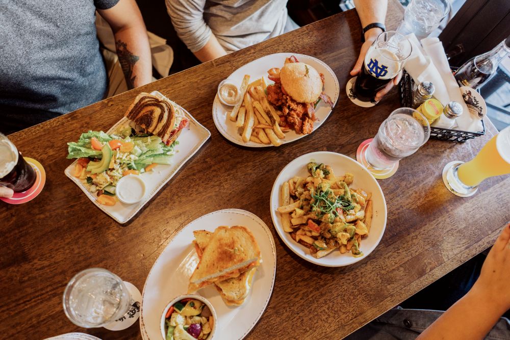 Meal at JK O'Donnells