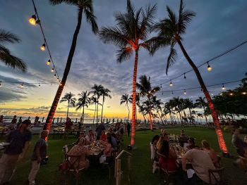 Meetings Today LIVE! Hawaiʻi Dinner at Mauna Lani. Credit: Keith Uehara Photography
