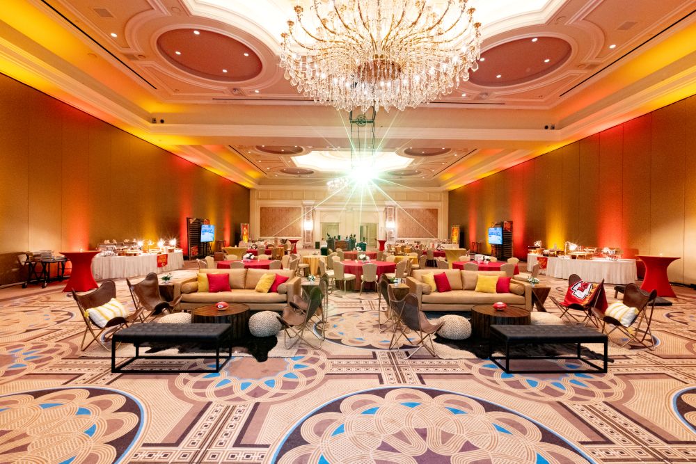 The Grand America indoor space