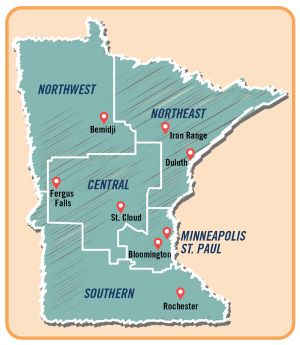 Back to Mass MN - Map, Tablet View - Archdiocese of Saint Paul and  Minneapolis