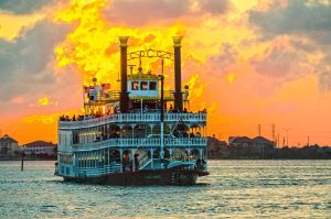 Moody Gardens Colonel Paddlewheel