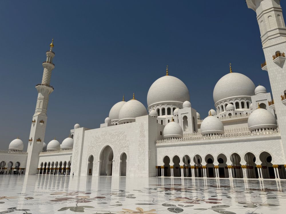 Sheikh Zayed Grand Mosque.