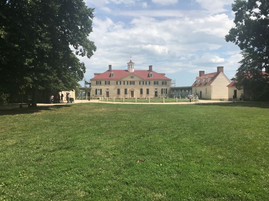 George Washington's Mount Vernon.