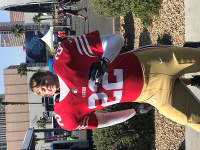 Young fan at 2022 NFL Draft Experience. Credit: Tyler Davidson