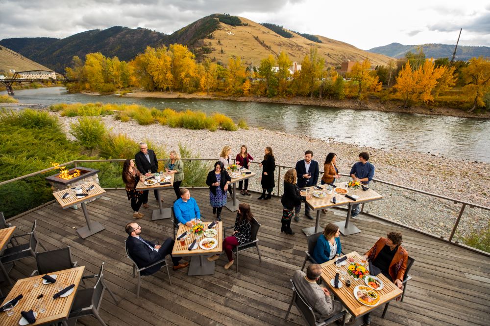 FINN restaurant gathering at DoubleTree Missoula