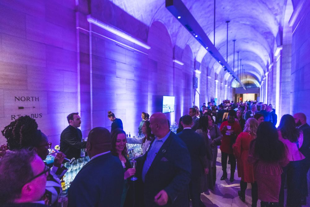 Image of Philadelphia Museum of Art Nort Vaulted Walkway reception.