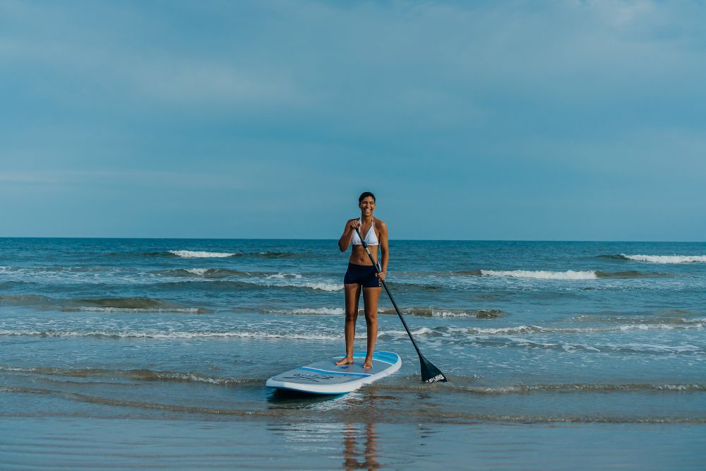 On the water in Galveston