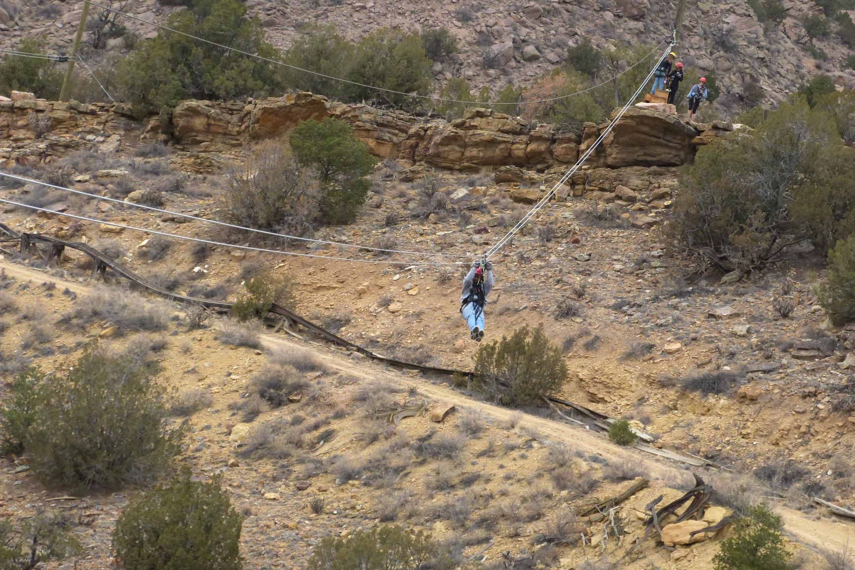 Ziplining in Denver