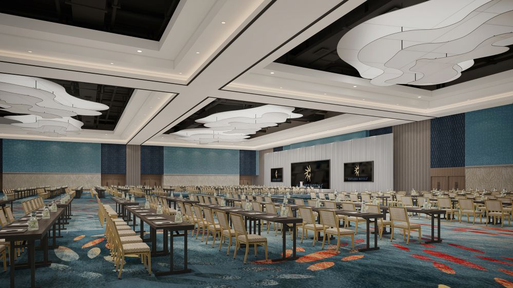 Rendering of Gaylord Pacific's California Ballroom.