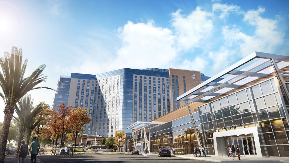 Rendering of Pacific Ballroom at Gaylord Pacific Resort and Convention Center.