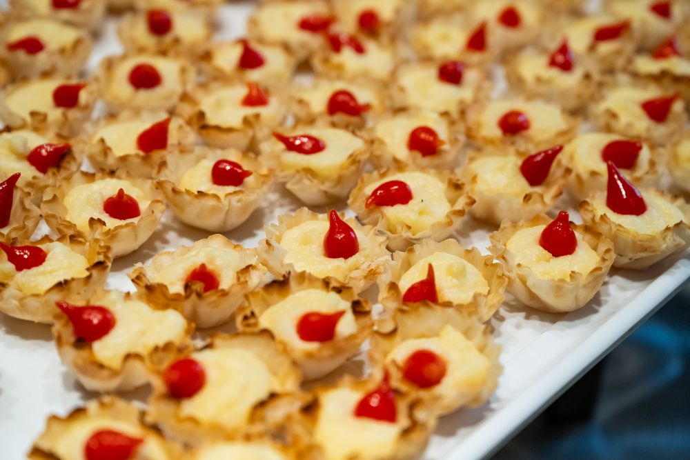A collection of pastries.