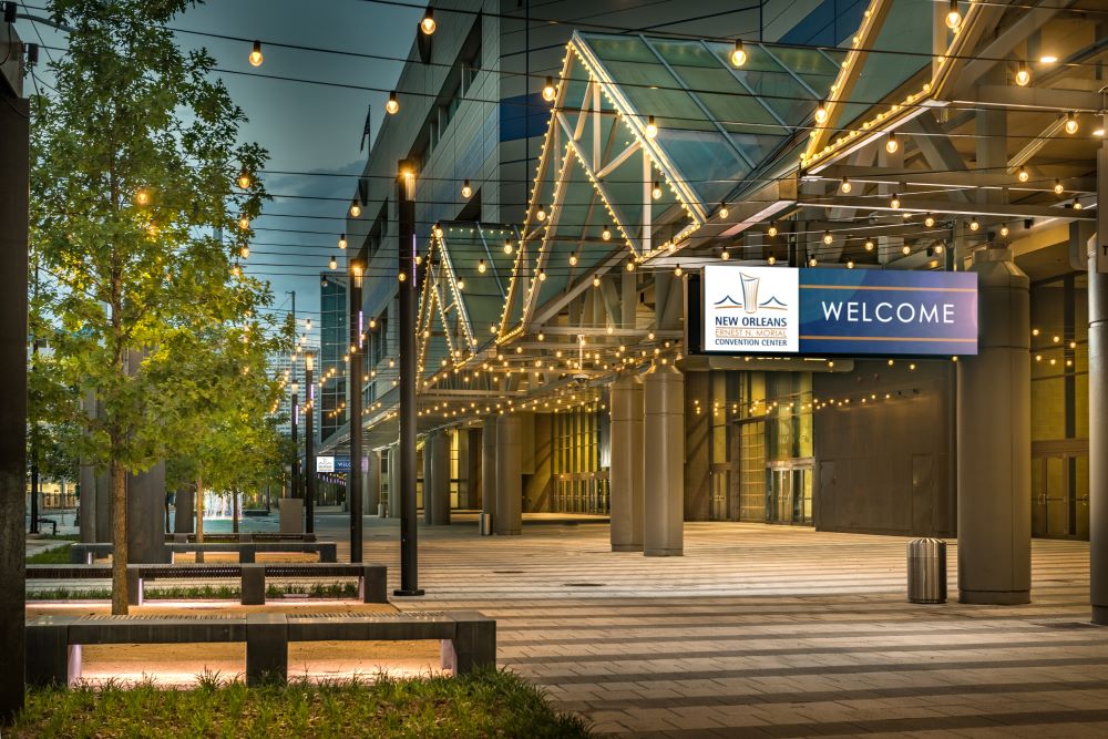 Pedestrian Park at Night