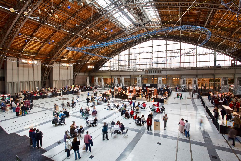 Pennsylvania Convention Center floor.