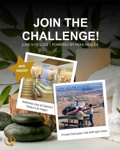 Caesars Entertainment Global Wellness Day Challenge Prize Package