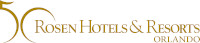 Rosen Hotels & Resorts 50th anniversary logo