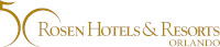 Rosen Hotels & Resorts 50th anniversary logo