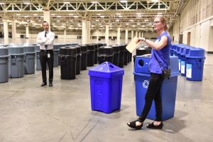 Recycling Program Overview during Sustainability Tour