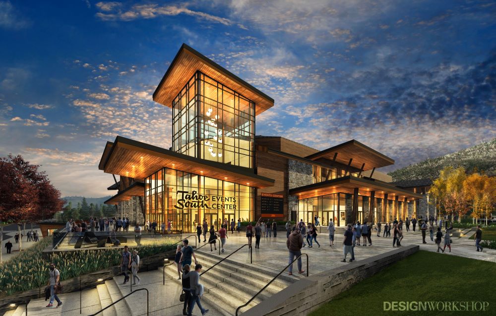 Rendering of new Tahoe Events Center entrance