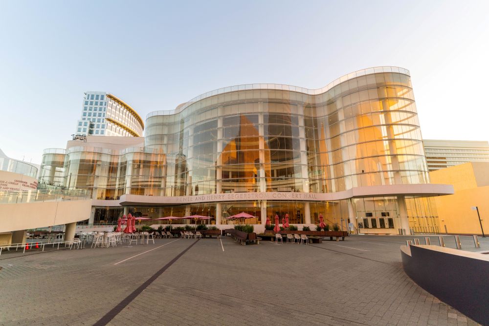 Renee Henry Concert Hall exterior.