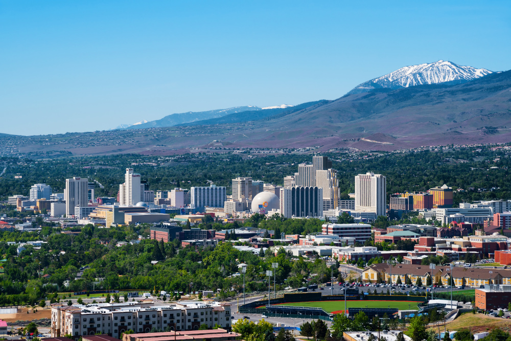 Photo: Reno Skyline; Credit: Caesars Entertainment