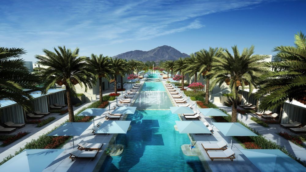 Rendering of The Ritz-Carlton, Paradise Valley, The Palmaraie.