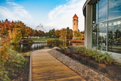 Riverfront Park and Clock Tower