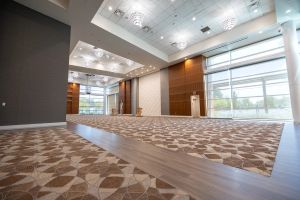 Photo of prefunction area at Riverside EpiCenter.