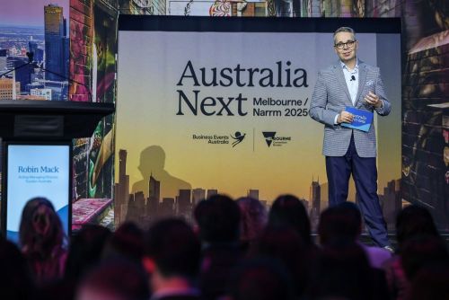 Robin Mack at Australia Next 2025. Credit: Tourism Australia