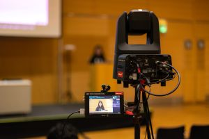 Photo of LiveSlides' AI RoboCam.