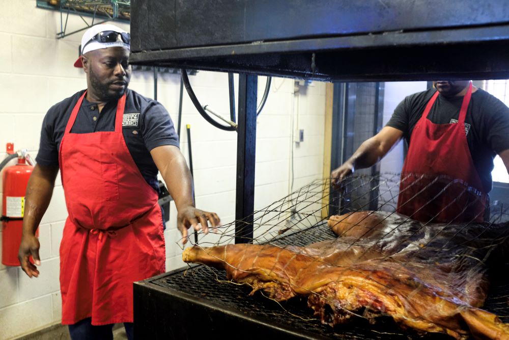 Photo of Rodney Scott’s Whole Hog BBQ, Birmingham, Alabama.