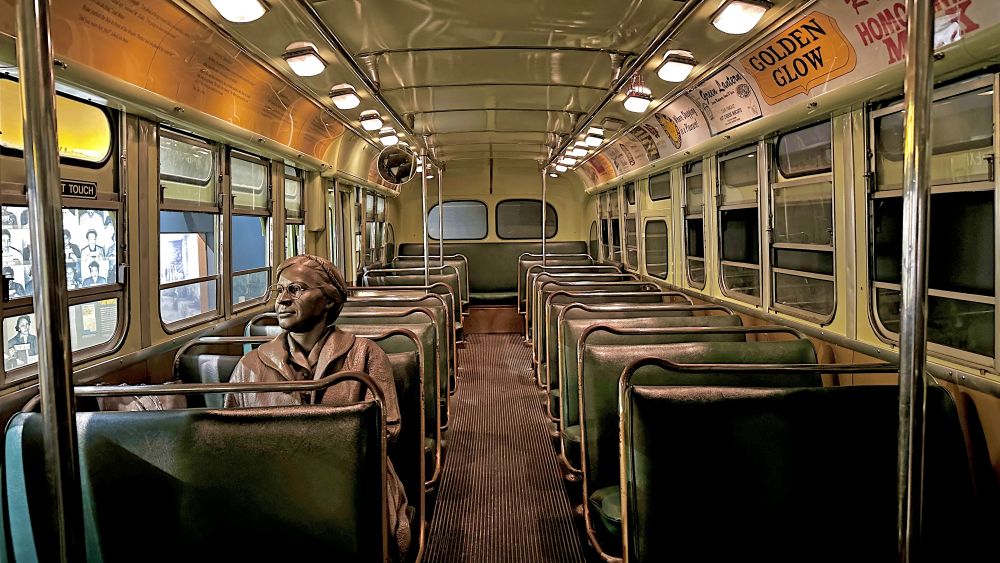 Rosa Parks exhibit at National Civil Rights Museum 