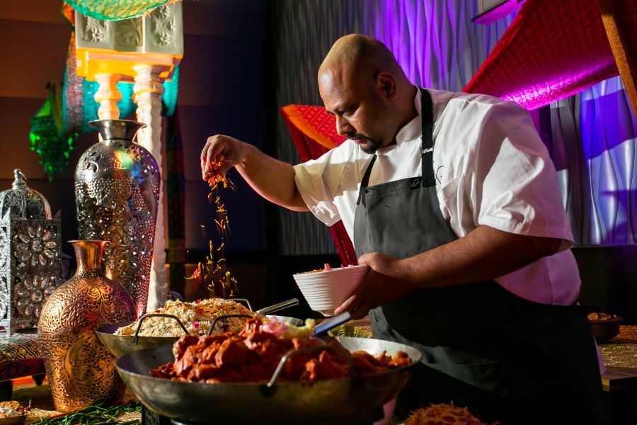 Chef Roshan Martin, Wolfgang Puck Catering, Georgia Aquarium