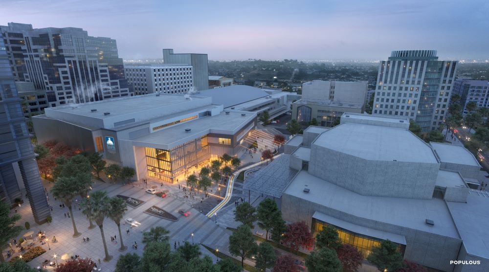 Exterior of West expansion at SAFE Credit Union Convention Center]