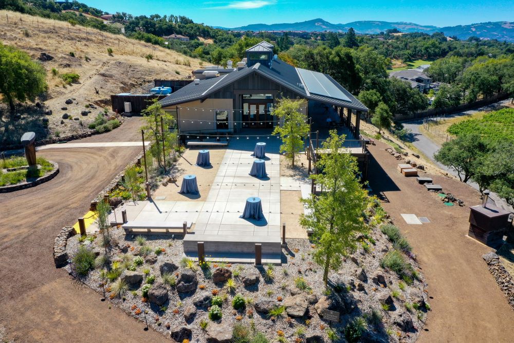 Photo of Paradise Ridge Winery.