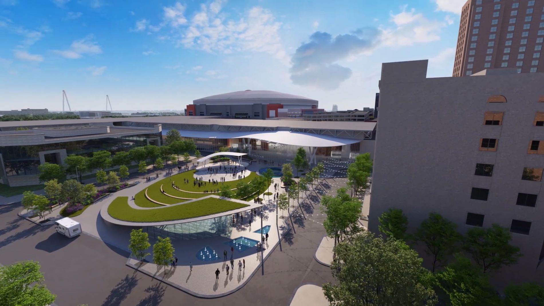 rendering of America's Center Convention Complex expansion