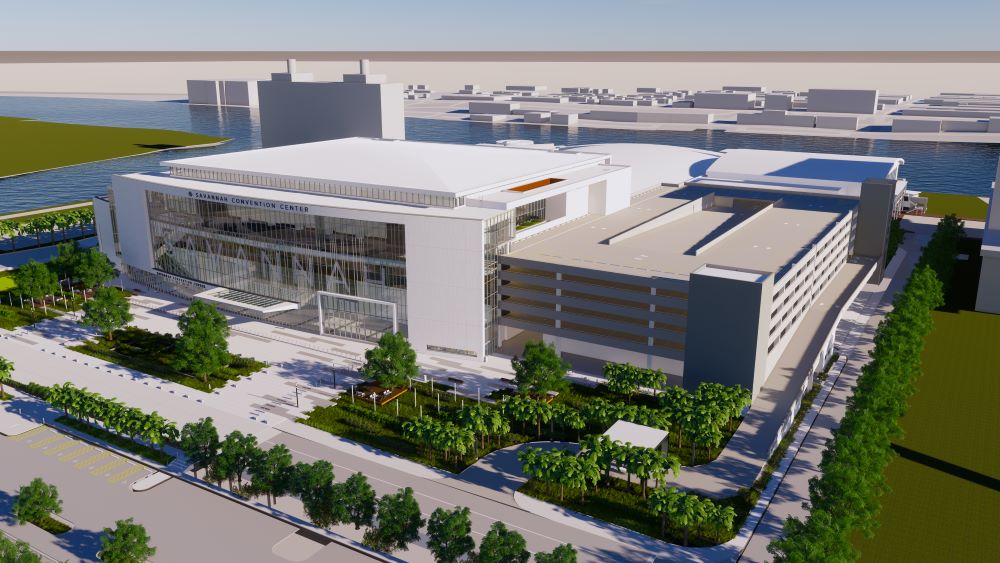 Savannah Convention Center Rendering