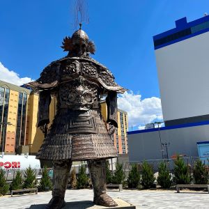 Sculpture in downtown Reno