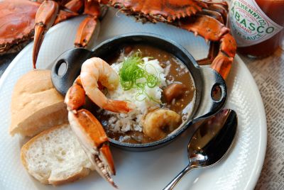 Seafood Gumbo. Credit: Joyce Bracey