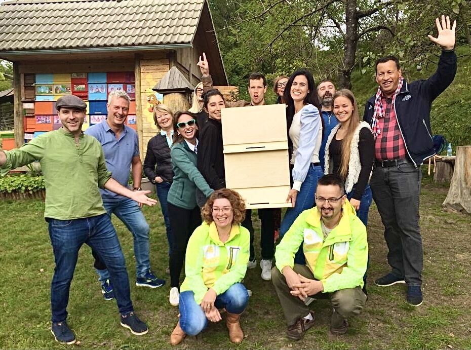 Slovenia, Making Beehives and Learning About the Importance of Honey in Slovenia.