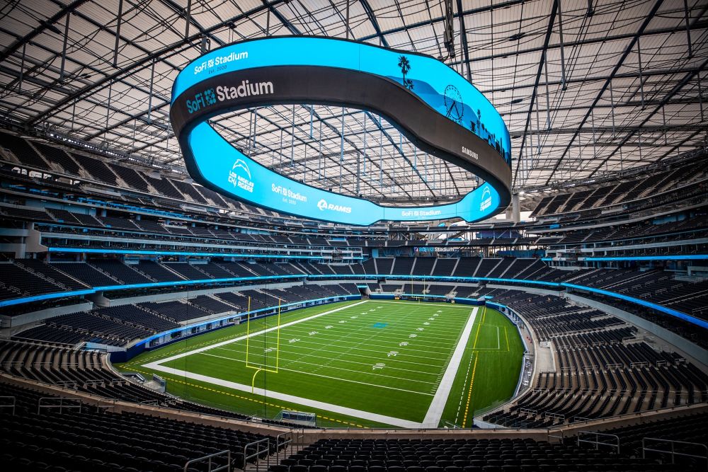 SoFi Stadium Field View.
