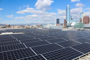 Los Angeles Convention Center solar array.