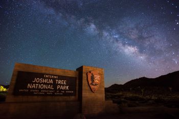 Stargazing at Joshua Tree National Park. Credit: National Park Service
