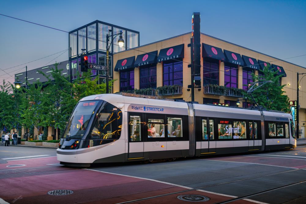 Photo of KC Streetcar.