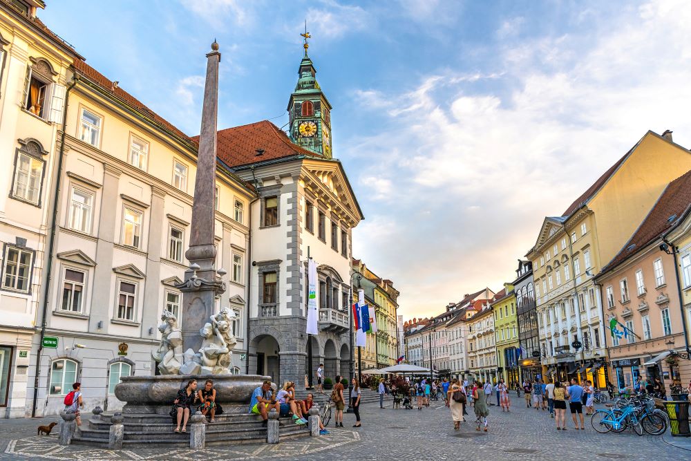 Summer in Ljubljana, Slovenia. Credit: Andrej Tarfila