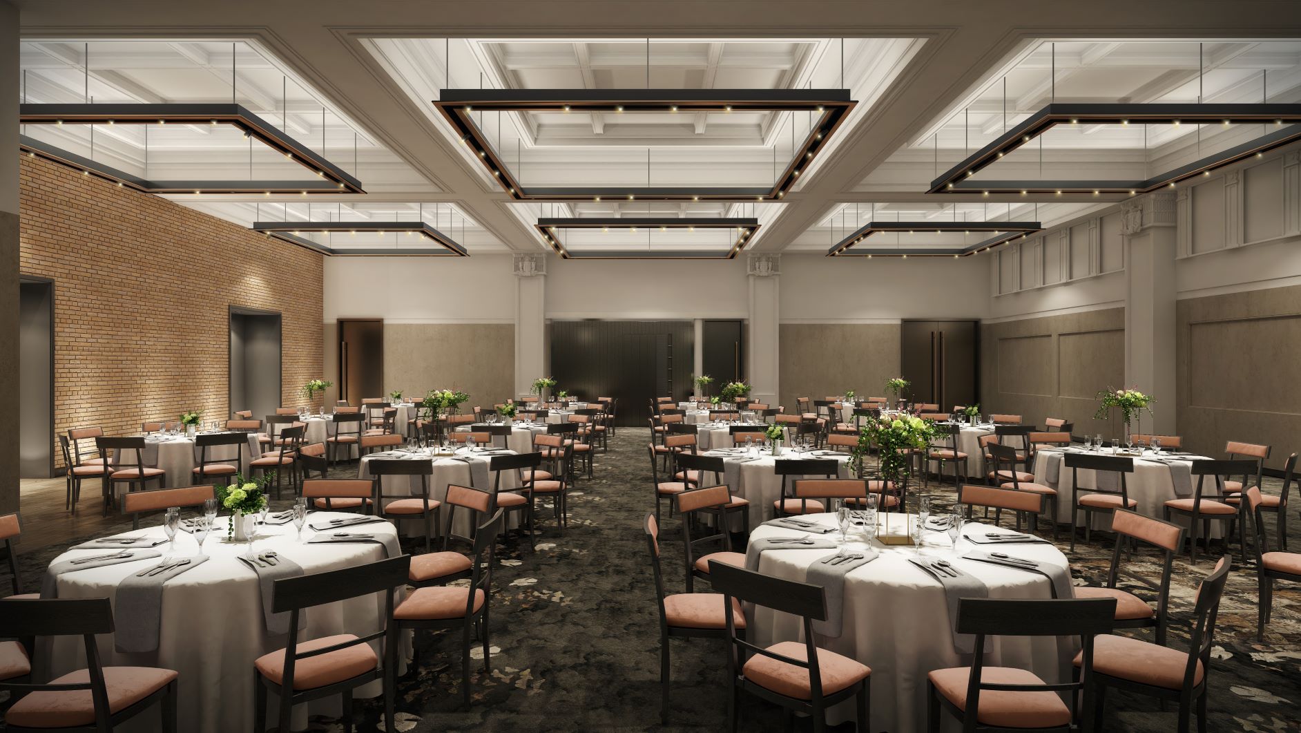 Surety Hotel ballroom rendering