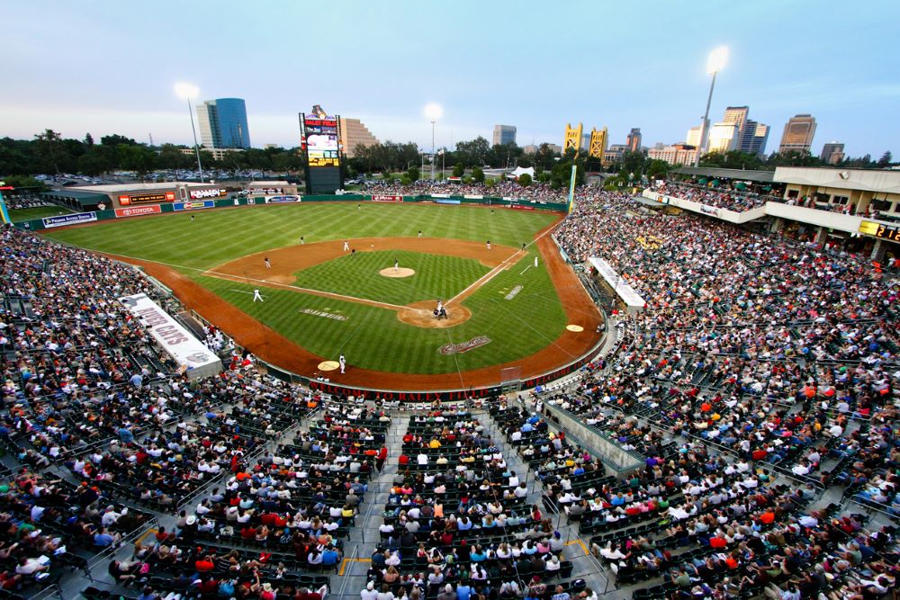 Photo of Sutter Health Park in Sacramento.